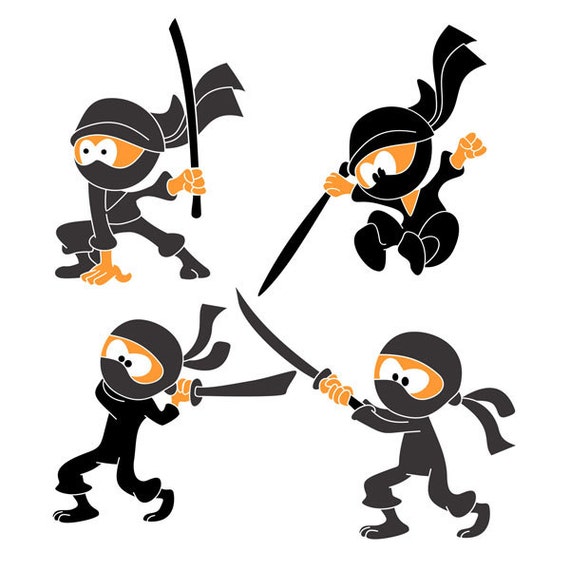 Download Ninja Cuttable Design SVG DXF EPS use with Silhouette Studio