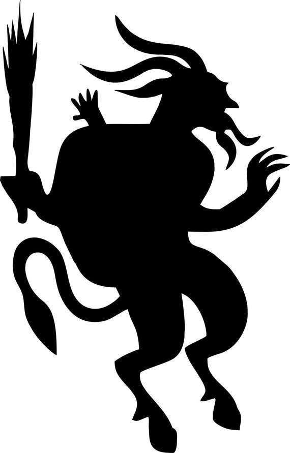 Download Krampus vinyl decal