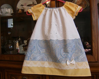 Toddler Girl's Peasant Dress 2/3T, Peasant Dress 2/3T, Toddler Dress 2/3T, Girl's Dress 2/3T