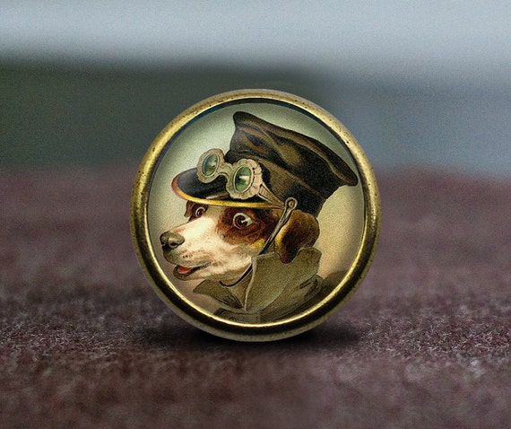 Steampunk Dog / Vintage Bronze Dresser knobs cabinet Dresser Knobs pull / Dresser Pull / Cabinet Knobs / Furniture Knobs by GibbsHouse steampunk buy now online