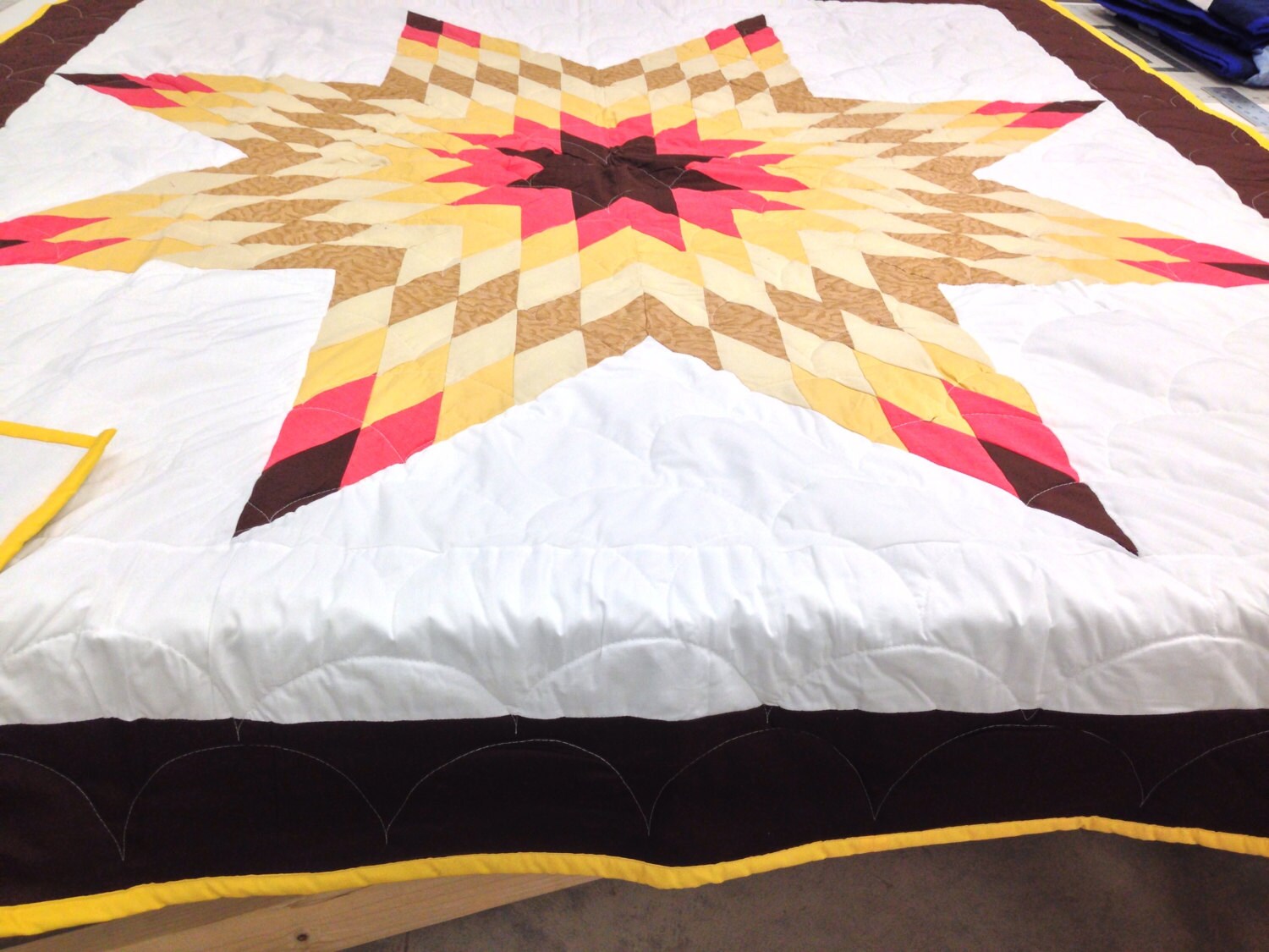 Native American star quilts by HarvestWinds on Etsy