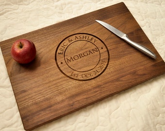 Personalized Cutting Board - Engraved Cutting Board, Custom Cutting Board, Wedding Gift, Housewarming Gift, Anniversary Gift, Christmas Gift