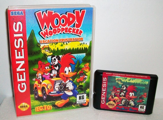 woody woodpecker sega genesis