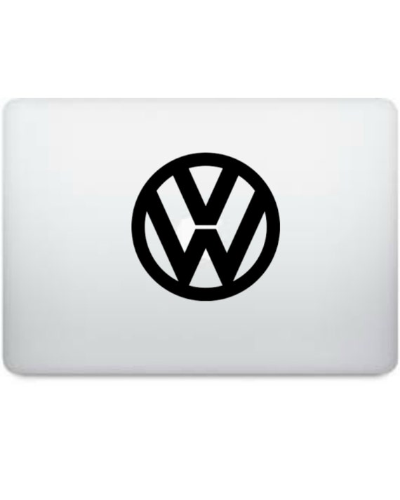 Volkswagen VW Emblem Decal Laptop / Car Window Vinyl Decal