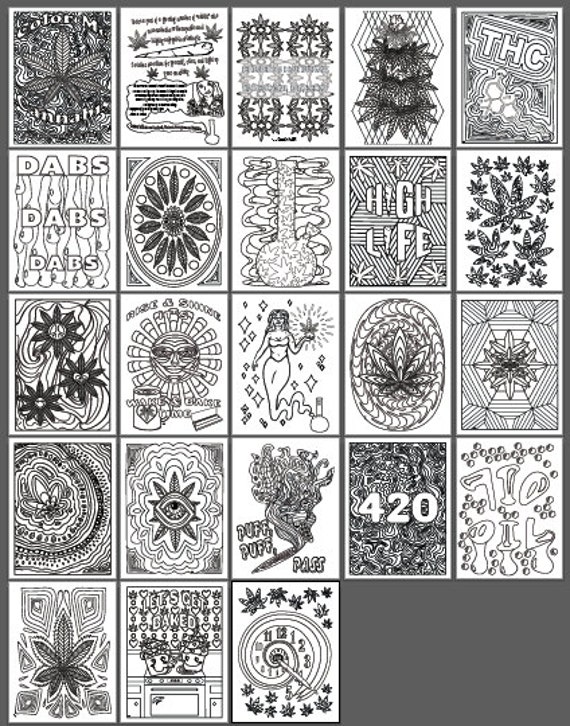 digital download color me cannabis by chronic by chroniccrafter420