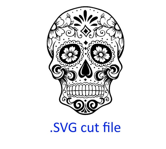 Download sugar skull SVG files for Silhouette studio by ...
