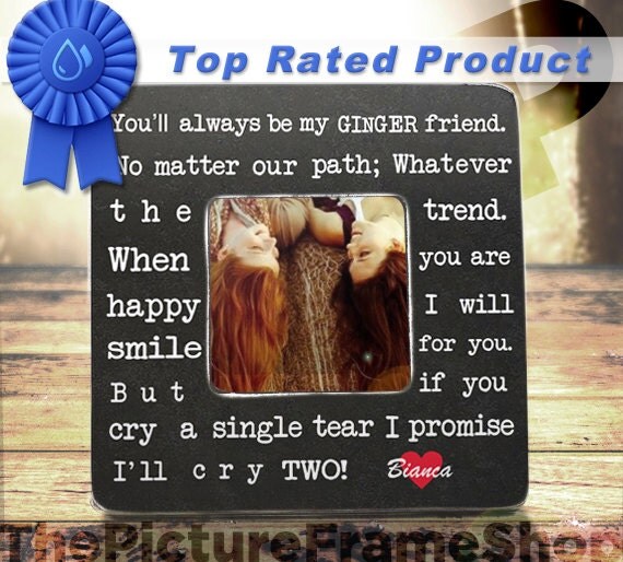 Ginger Best Friend Gift Ginger Friend Every Blonde