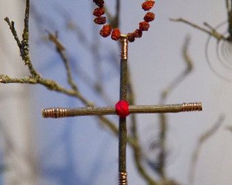 Rowan Cross, Evil Eye, Pagan, Wicca