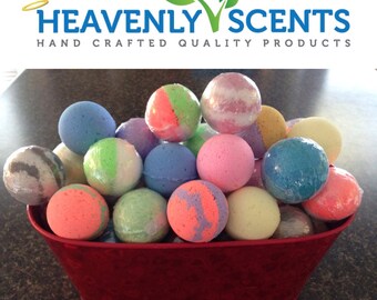 Luxury Bath Bombs Lot of 18 (2.0 oz) LUSH Type Various Fragrances Gifts Favors