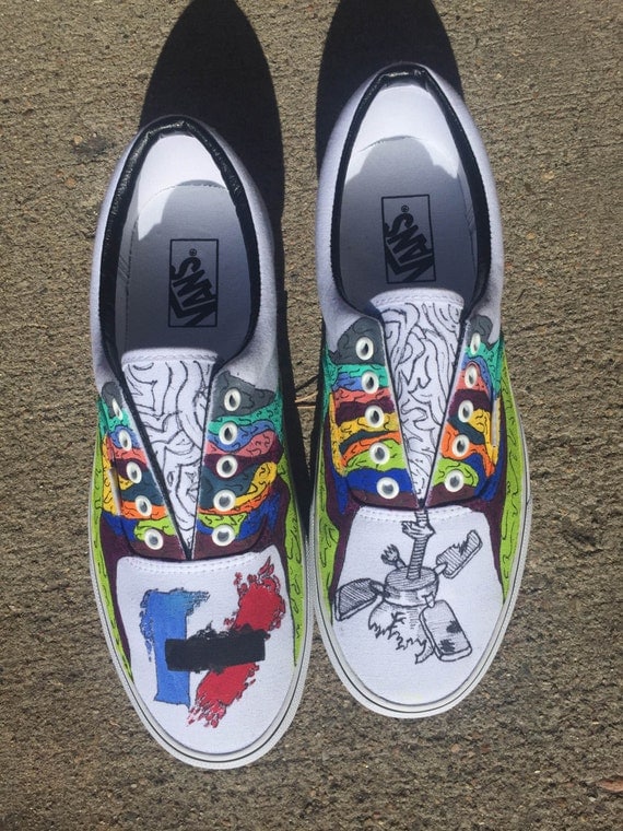 Items similar to Twenty One Pilots custom Self-Titled album Vans on Etsy