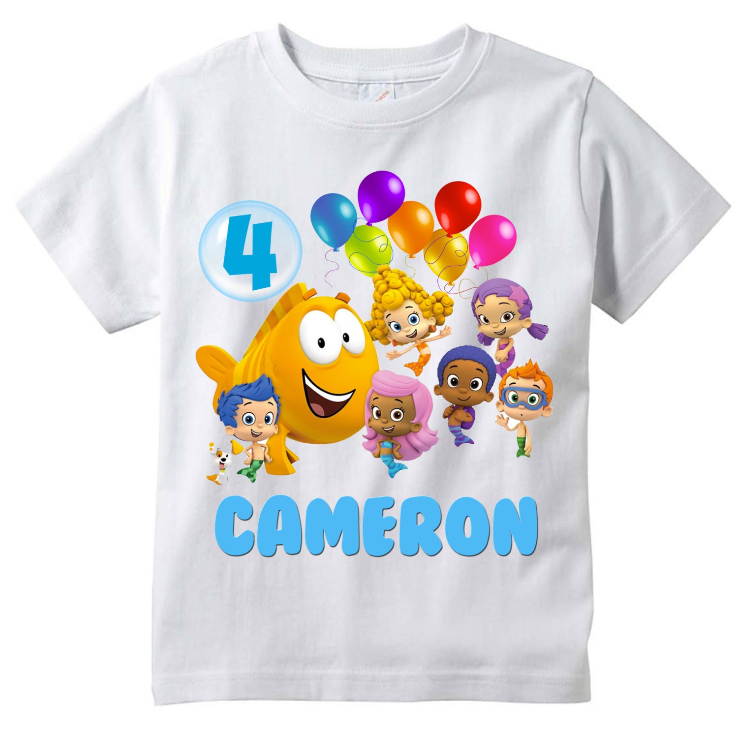 bubble guppies tee shirts