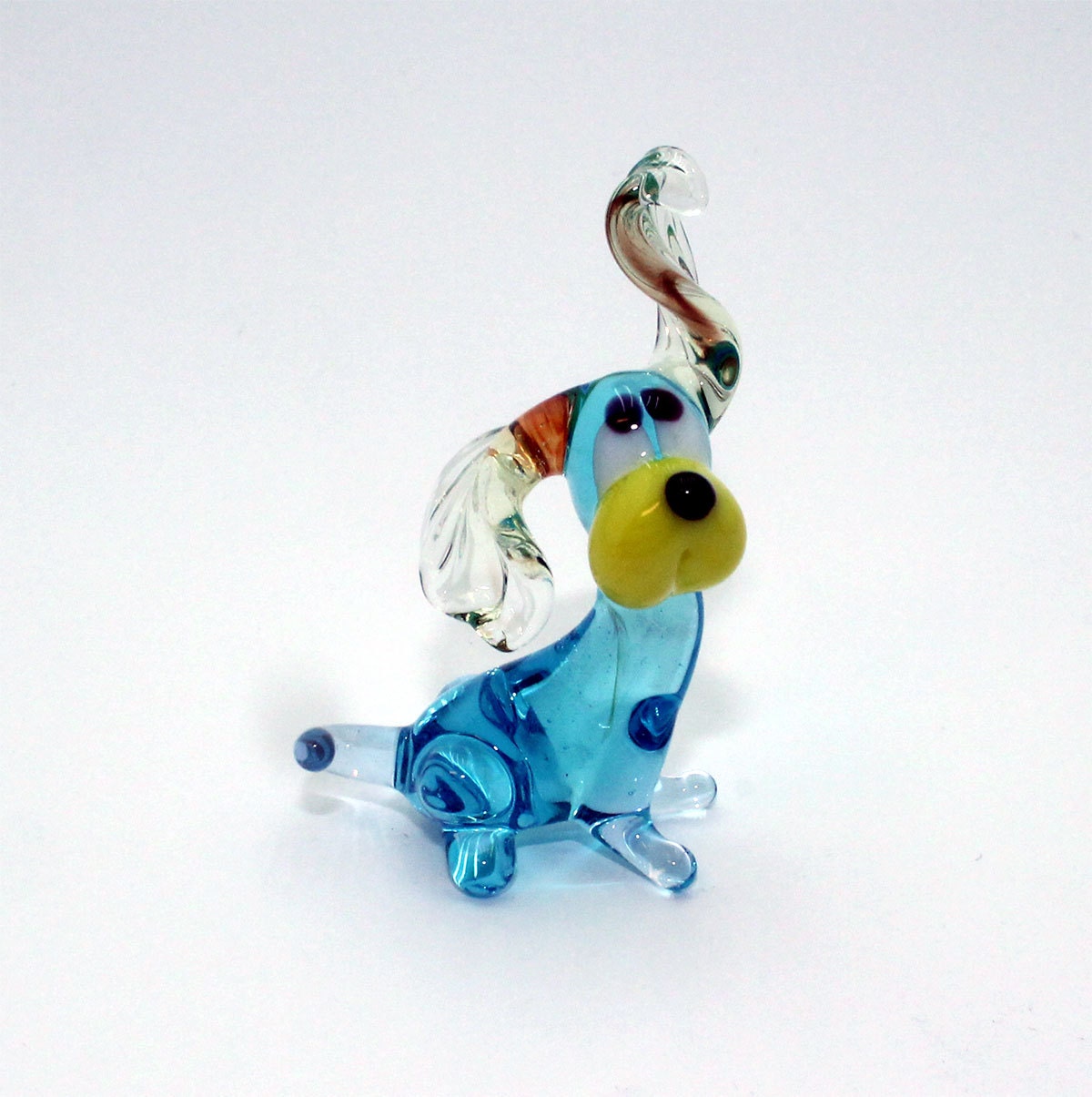 dog glass figurines