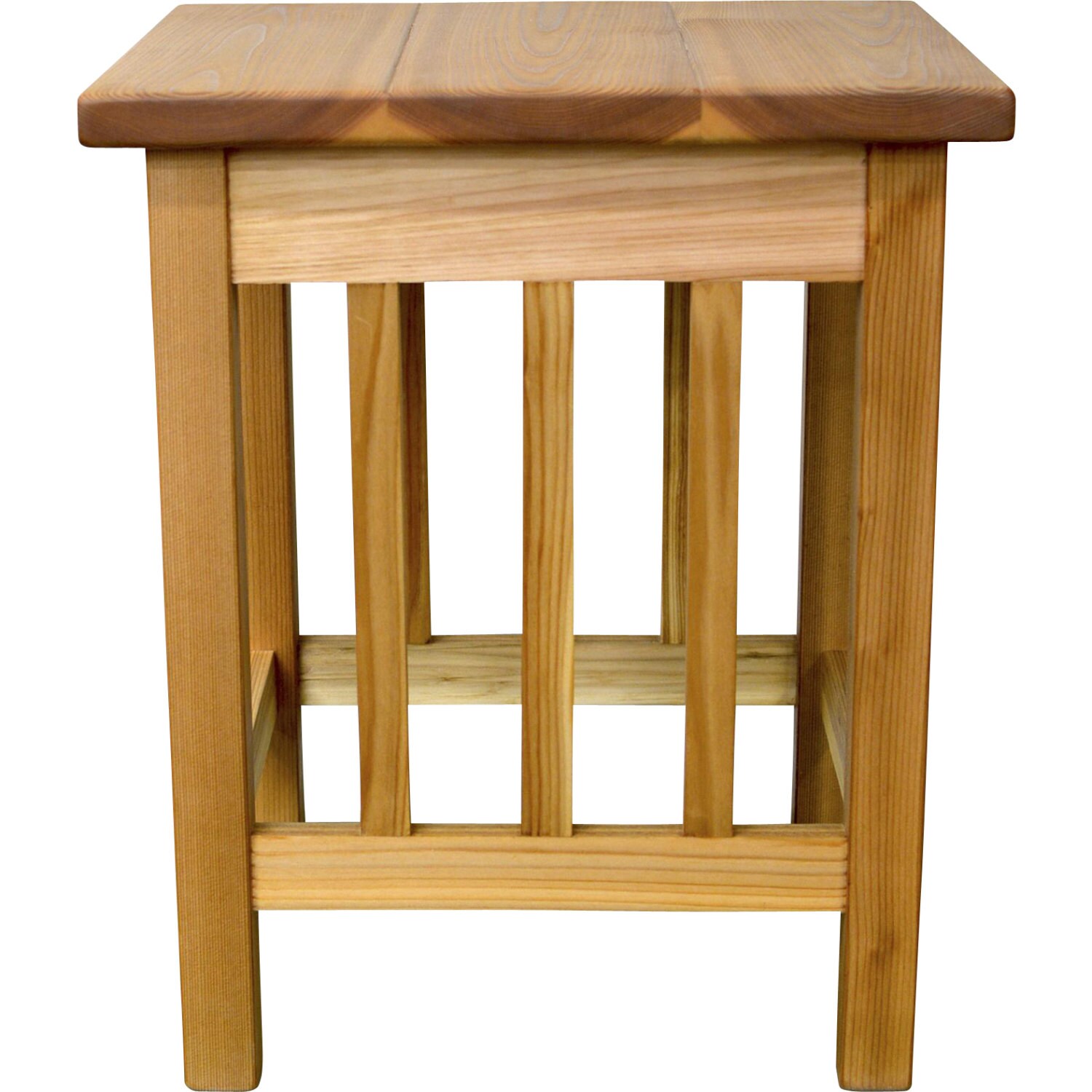 Indoor/Outdoor Red Cedar Side Table