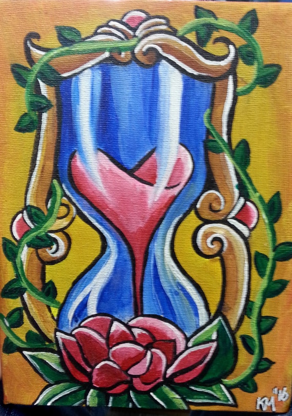 Traditional tattoostyle Art Acrylic Painting