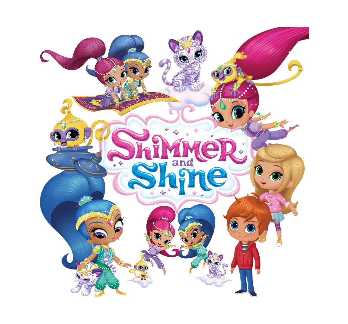 Shimmer And Shine 10 Images Clipart By Foxartcards On Etsy