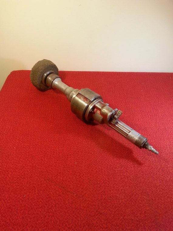 Vintage Pneumatic Grinder Buffer Polisher M2044 Air Tool Valve
