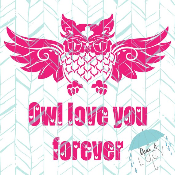 Download Valentines SVG Love SVG Owl SVG Cricut file by ...