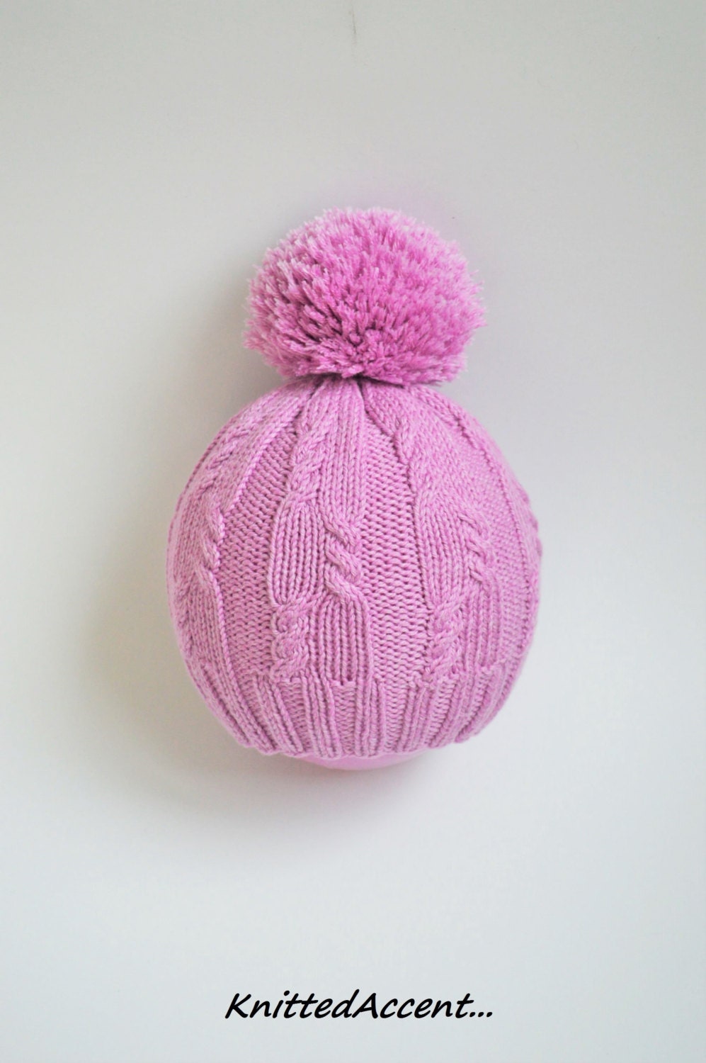 Knit Newborn Hat Soft Wool Hats For Baby Hand Knit Baby Hat