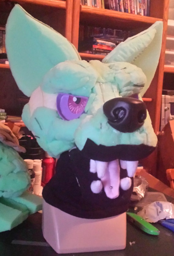 Custom Toony Fursuit Foam Base by JasperAntlers on Etsy