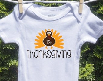 My First Thanksgiving Onesie