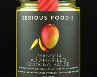 Mango & Aji Amarillo Cooking and Grilling Sauce