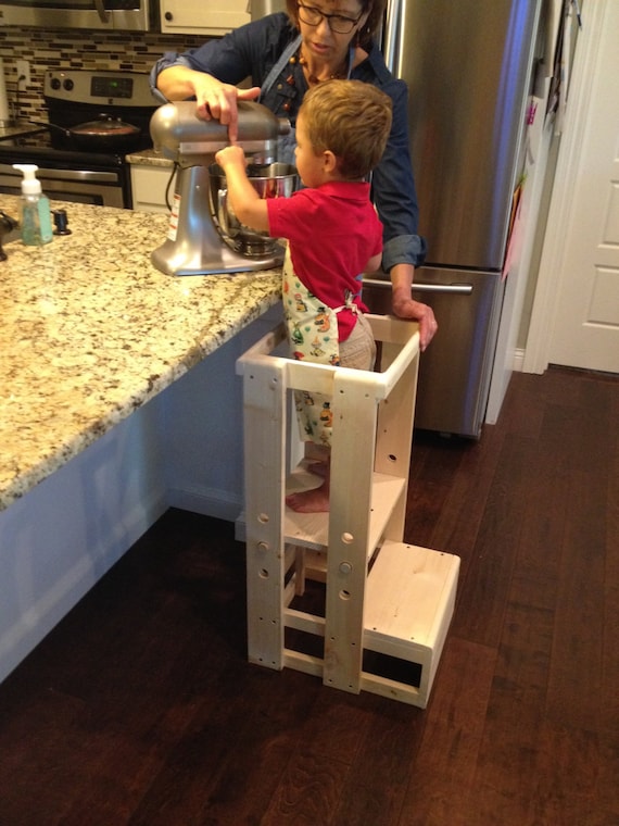 Child Kitchen Helper Step Stool