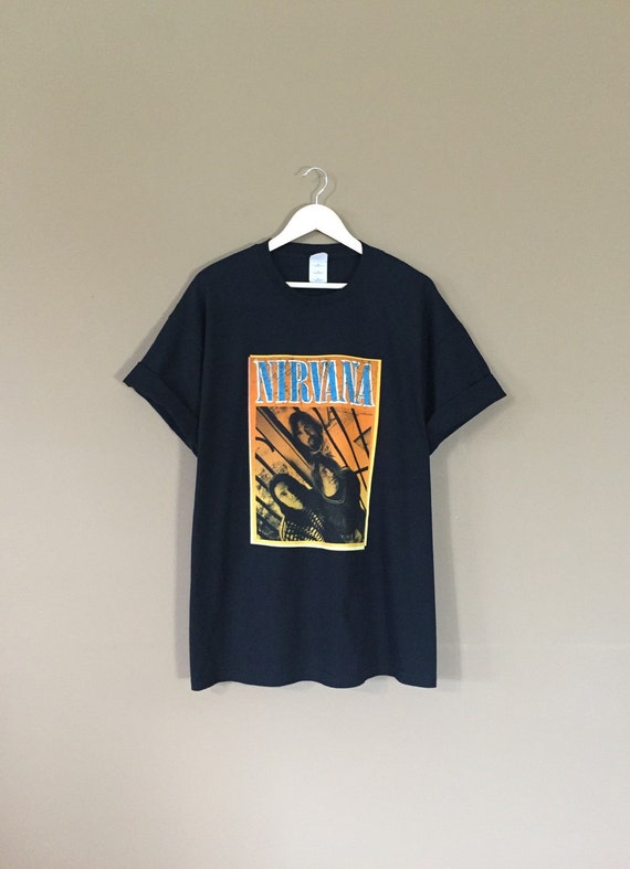 Vintage Nirvana Band Tee / Rock Tee / Band T shirt / Band