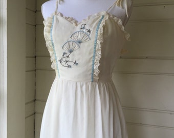 Vintage cotton sundress Candi Jones California