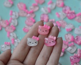 Sparkling Hello Kitty Cabochon Mix