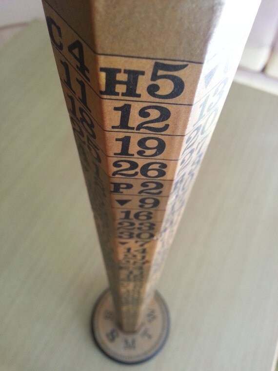 The Continuous Calendar Perpetual Wooden Calendar made in