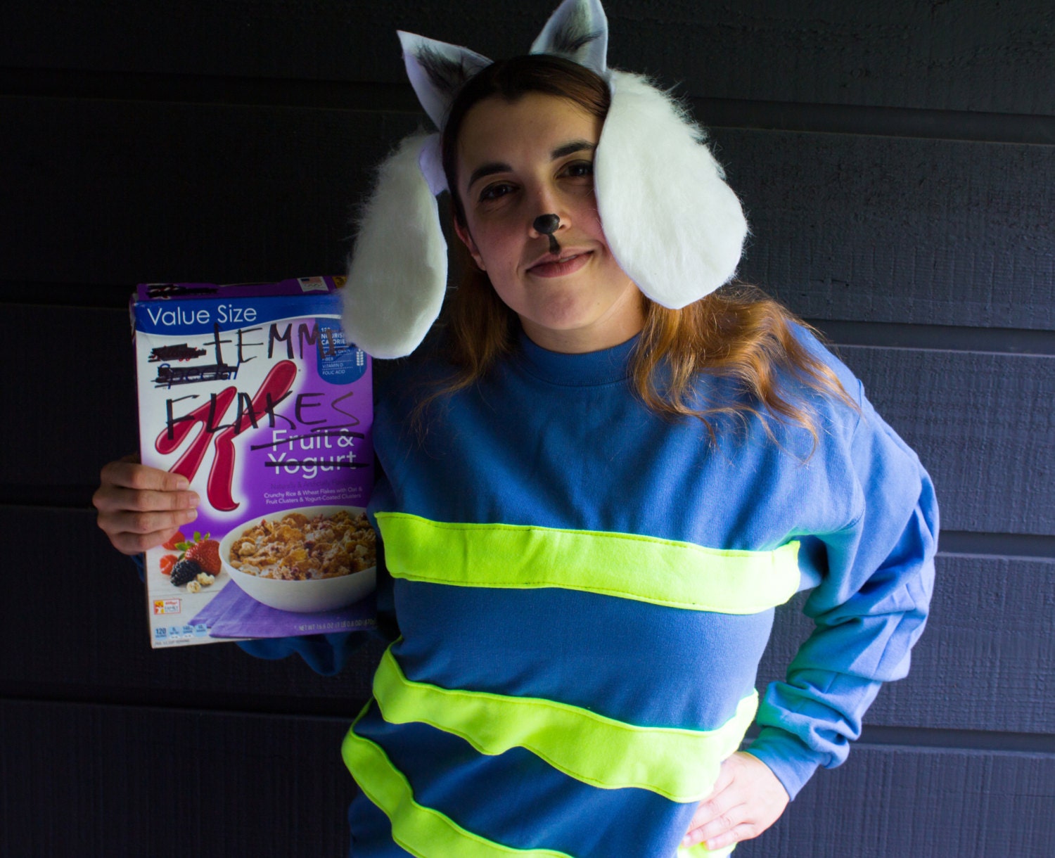 Undertale Temmie Cosplay Costume