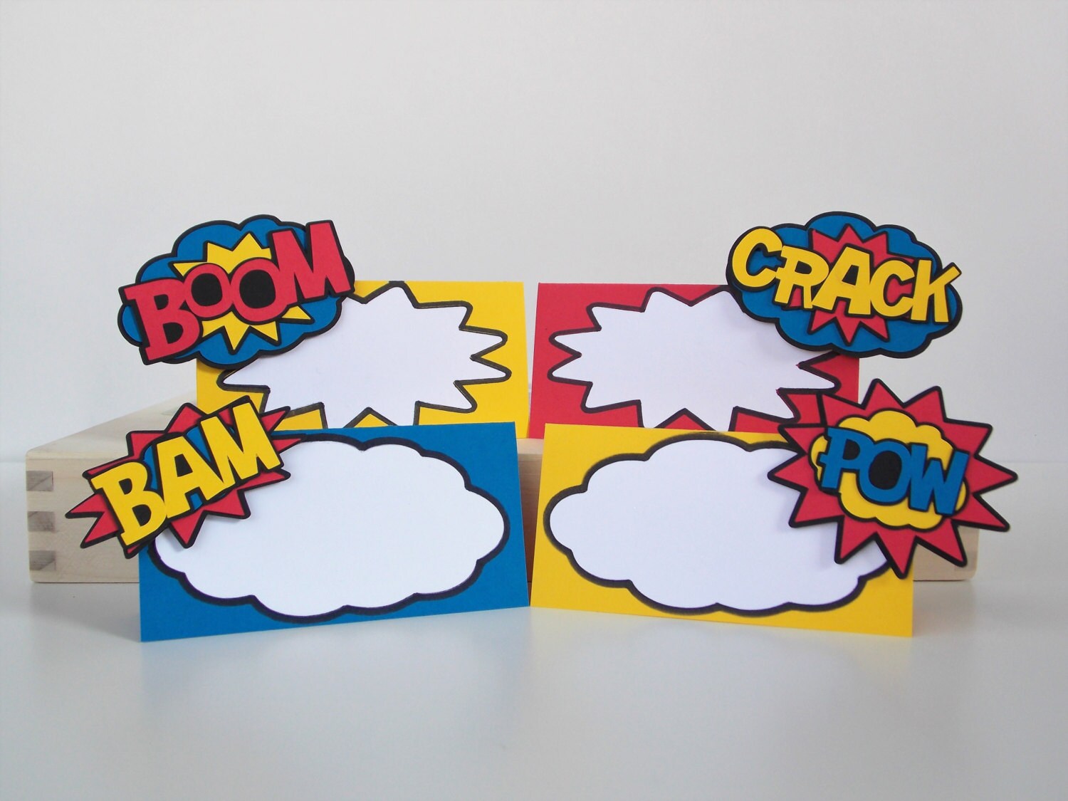 Superhero Food Labels Superhero Place Cards Superhero Birthday