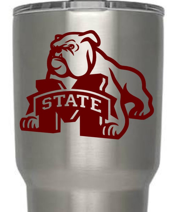Mississippi State Decal Mississippi State by 256VinylDesigns