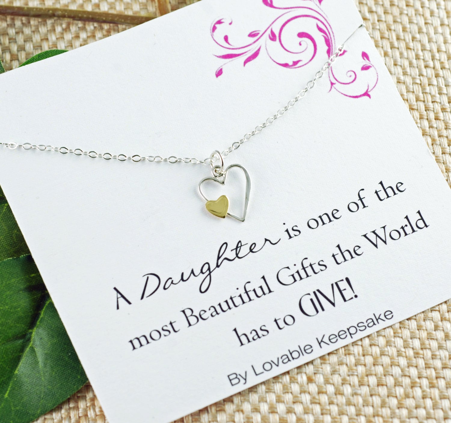 Gift for daughter from mom on wedding day Gift To Bride From