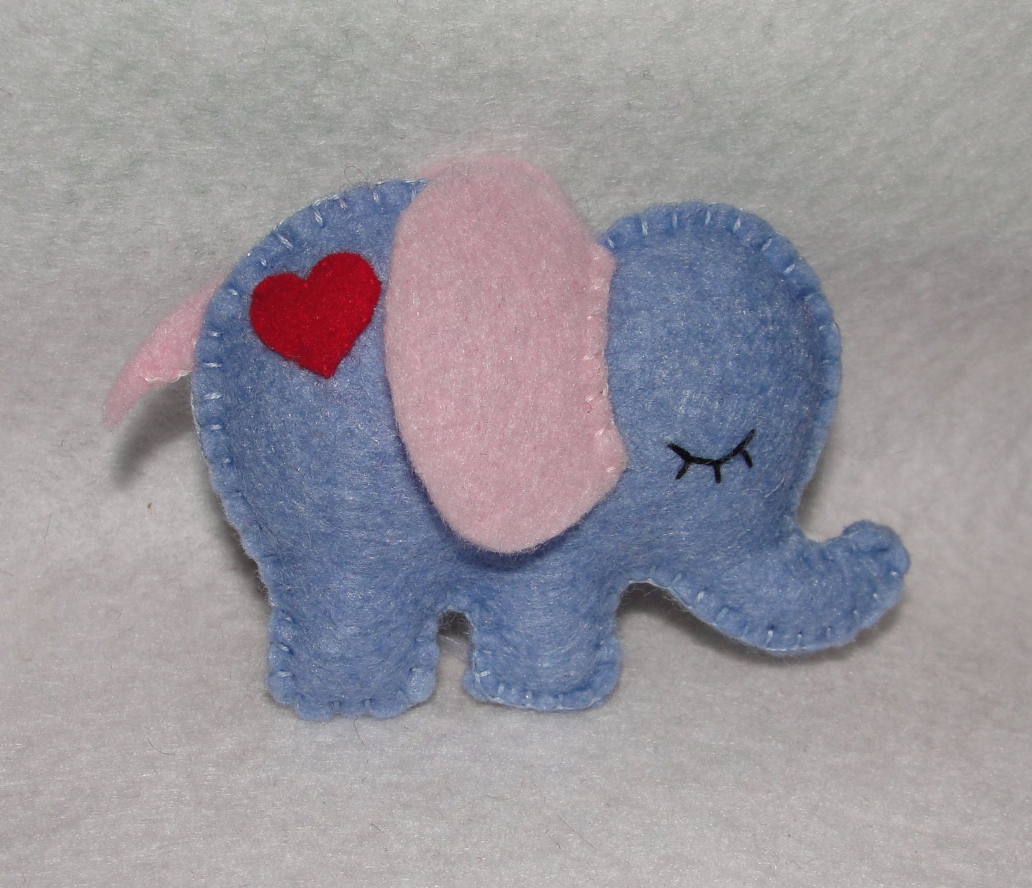 Cute Felt Elephant Ornament Elephant Ornament Baby Shower