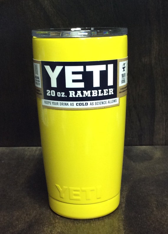 YETI Powder Coated Rambler Tumbler20ozYellow