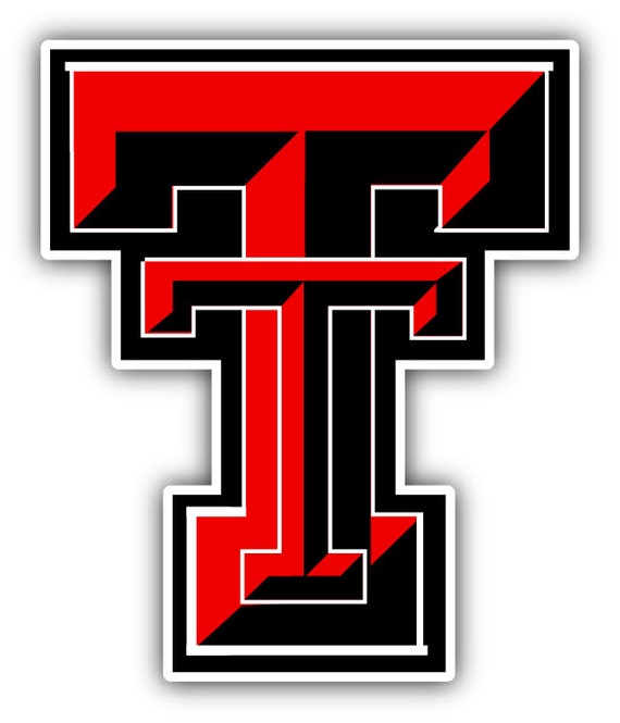 Texas Tech Red Raiders Ncaa Usa Logo College Sport Car By Slonotop