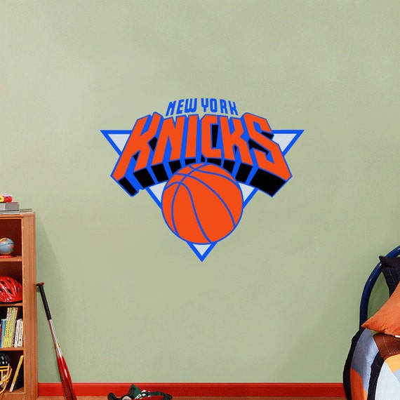 New York Knicks NBA Basketball Art Wall Decor Sticker by barbambia