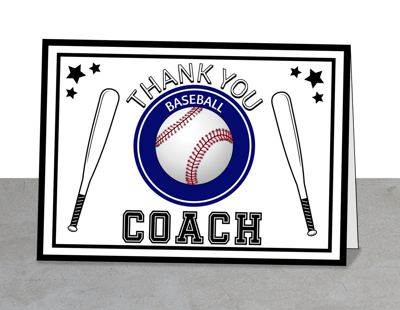 Printable Thank You Cards For Coaches Printable Word Searches