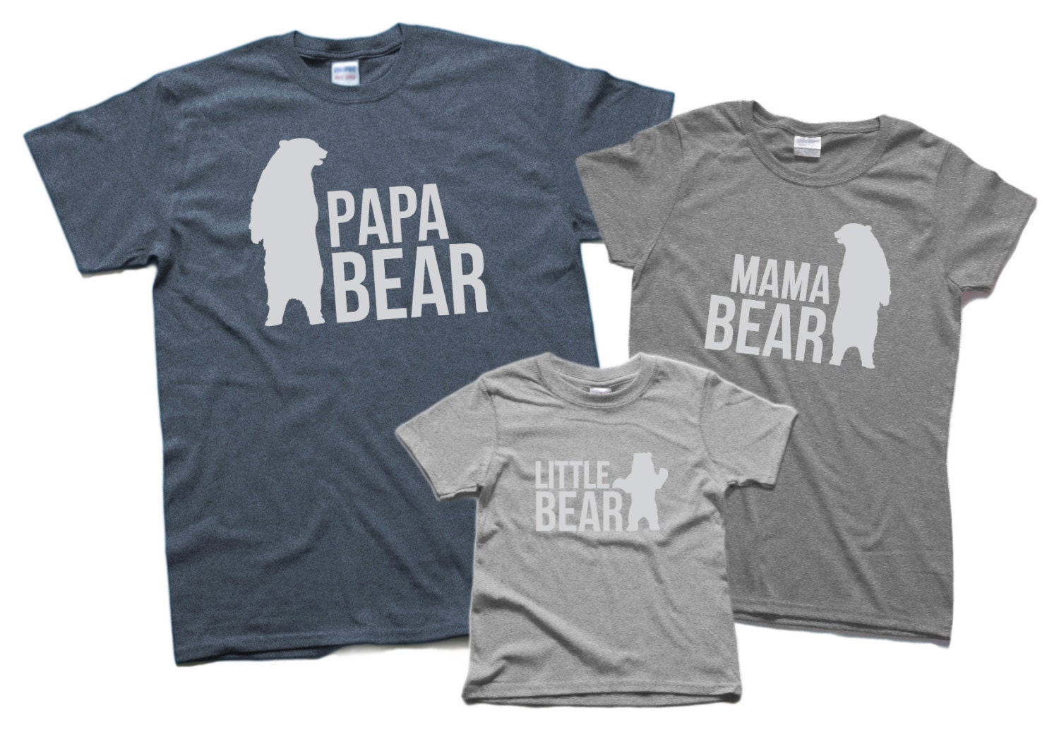 mama and papa bear shirt