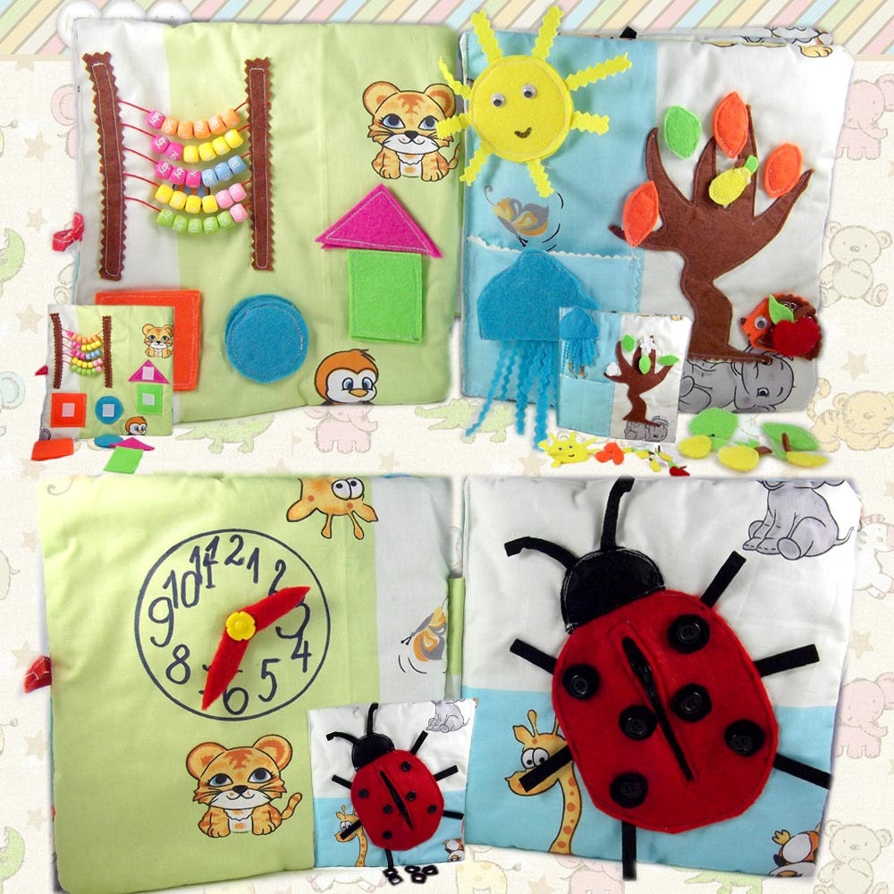 Toddler Quiet Book Quiet book 8 activity pages book Quiet