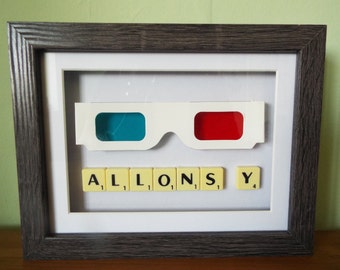 Doctor Who inspired 3D glasses used by the Tenth Doctor Allons-Y BEST SELLER