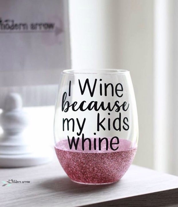 Glitter wine glass Mom Glass Mom wine glass mom wine glass