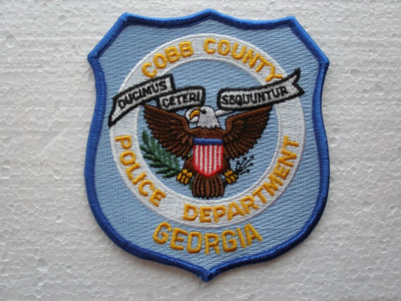 Cobb County Police Department Georgia Large Patch 4050