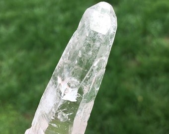 Natural Diamantina Quartz crystal wand from Brazil