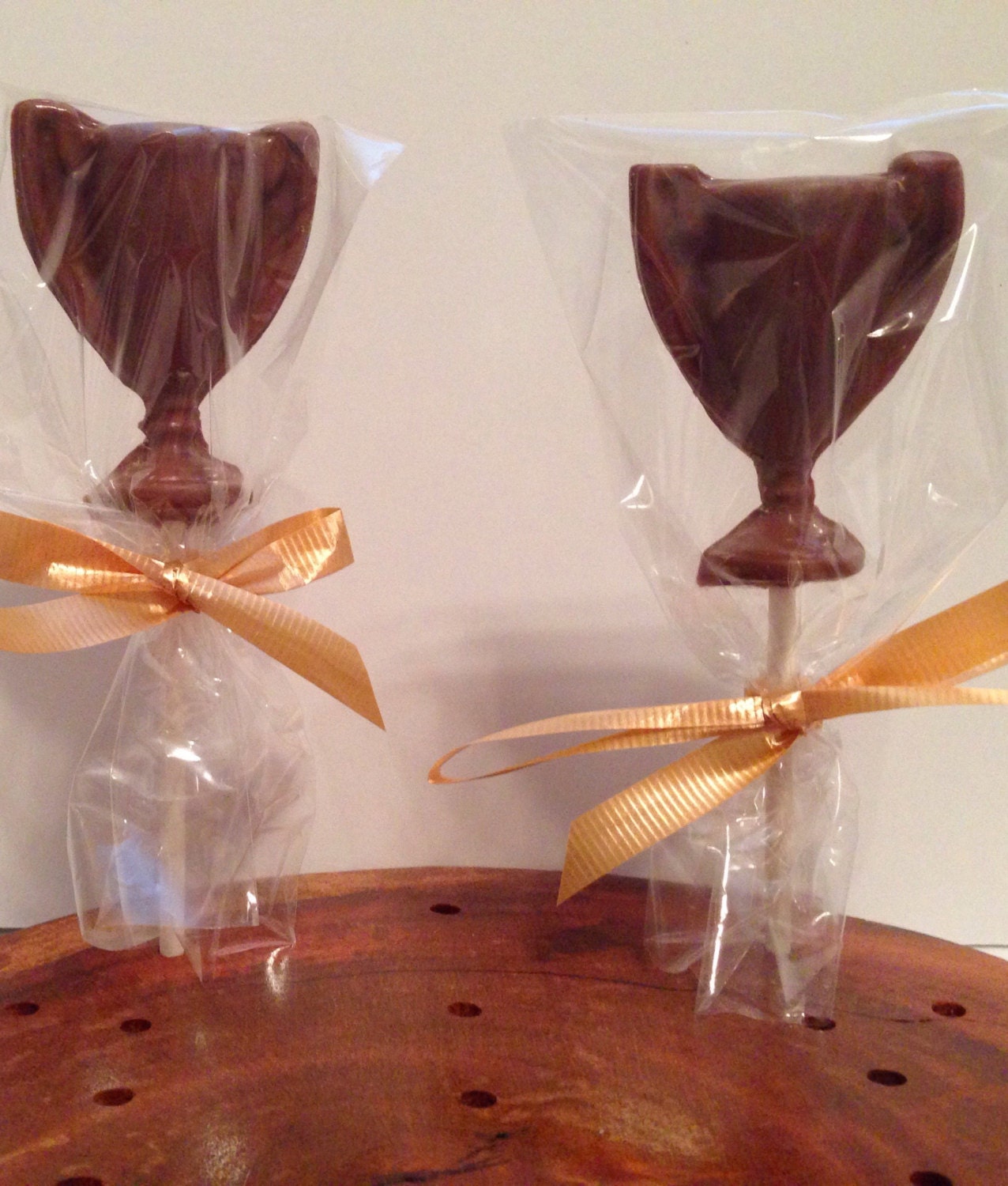 12 Chocolate Trophy Lollipops Thank you Employee Appreciation