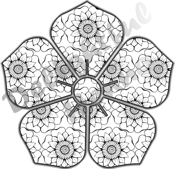 Adult Coloring Pages Symmetrical Coloring Pages