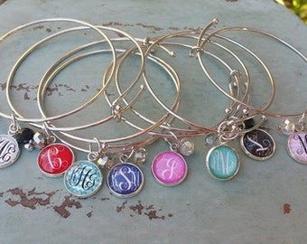 KC's Best Selling Monogram Charm Bracelet