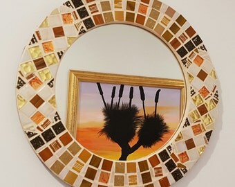Mirror. Artisan mosaic mirror