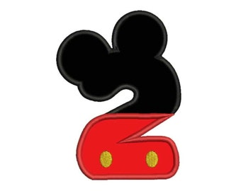 Items Similar To Infant, Toddler And Boys Birthday Mickey Number T 